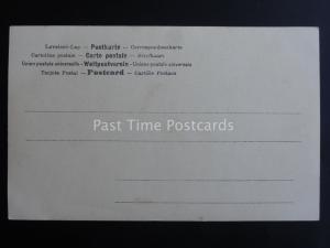 Letter T Studio Greeting Postcard c1902 UB by NPG Musterschutz No.195