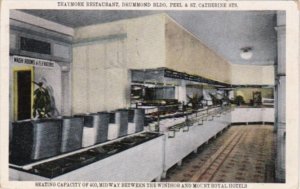 Canada Quebec Montreal Traymore Restaurant Interior 1942