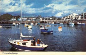 B101450 porthmadog  harbour ship bateaux   wales 14x9cm