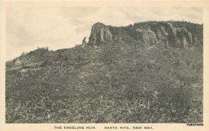 1920s Santa Rita New Mexico Kneeling Nun Hurley Albertype postcard 8834