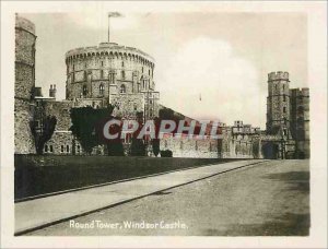 Postcard Old Windsor Castle Round Tower