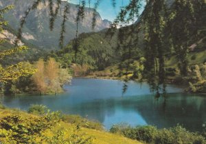 LAKE OF TENNO, Italy - Vintage POSTCARD