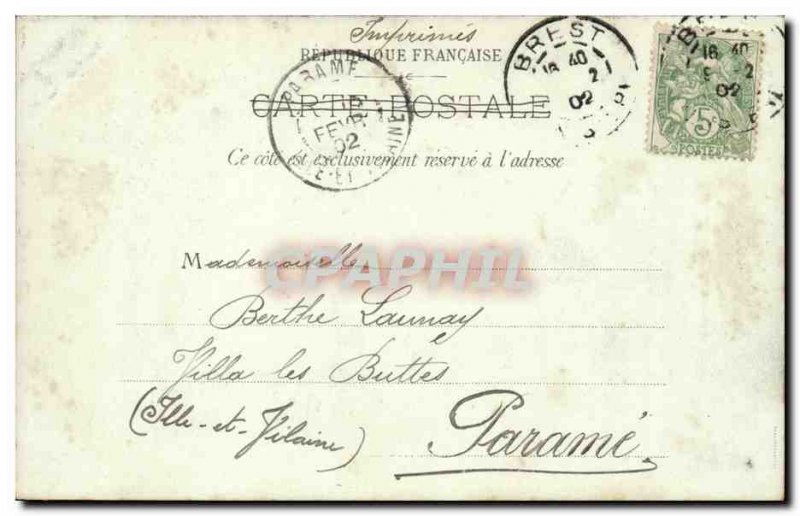 Paris Old Postcard The little Palace