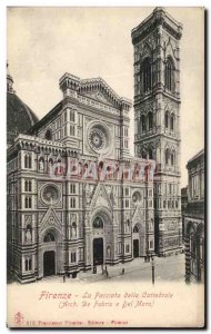 Old Postcard Firenze Facciate room Catterale