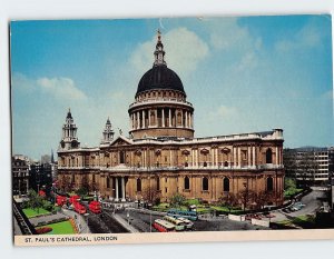 Postcard St. Paul's Cathedral London England