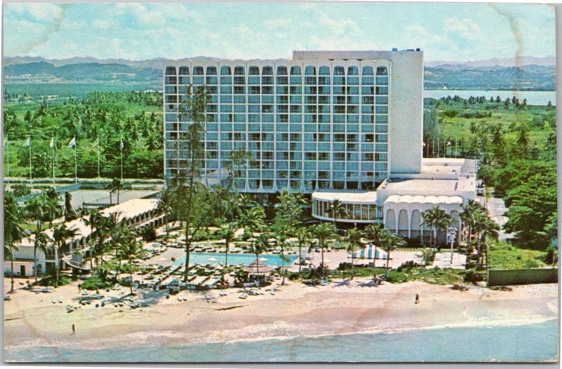 Americana of San Juan hotel, aerial view