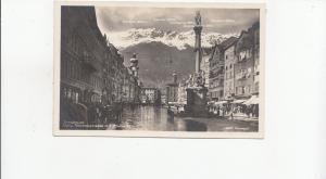 B79479 innsbruck maria theresiastrasse mit nordkette austria  front/back image