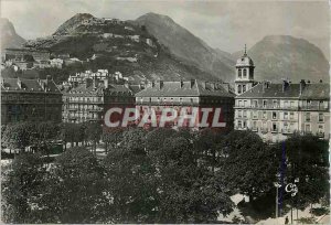 Modern Postcard Grenoble Place Victor Hugo Bastille The Rachais and Saint Eynard