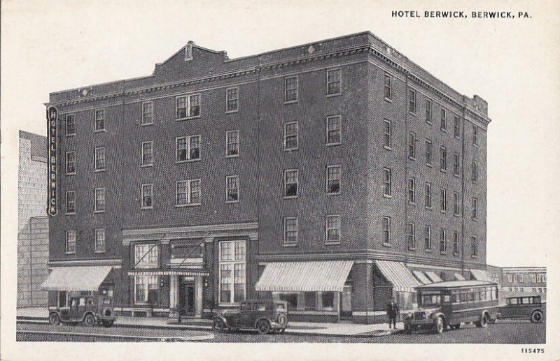 Postcard Hotel Berwick Berwick PA