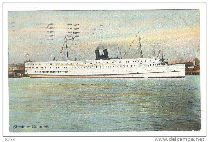 Oceanliner/Steamer Camden, PU-1911