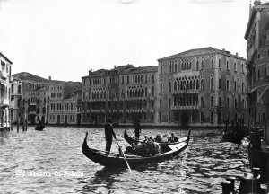 Lot234 italy venezia venice real photo gondola boat types