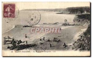 Old Postcard Saint Nazaire The Bay of Measles