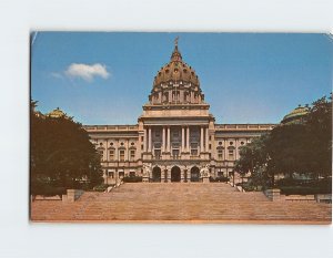 Postcard The State Capitol, Harrisburg, Pennsylvania