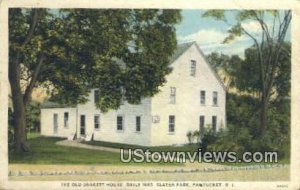 Old Daggett House, 19685 - Pawtucket, Rhode Island