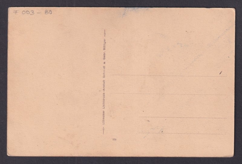 Vintage postcard Germany Circus Charly Witting Comedian