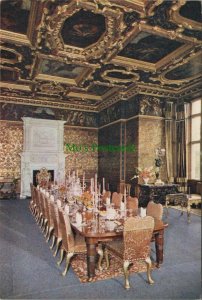 Wiltshire Postcard - The State Dining Room, Longleat, Warminster     RR10785