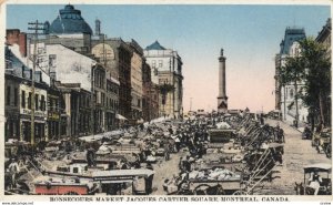 MONTREAL, Quebec, 1932; Bonsecours Market on Jacques-Cartier Square # 2