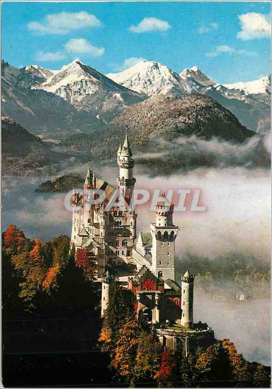 Modern Postcard Royal Castle Neuschwanstein