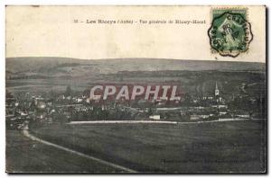 Les Riceys - Generale view and Ricey Top Old Postcard