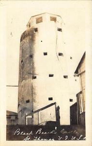 St Thomas Virgin Islands Black Beard's Castle RPPC Postcard