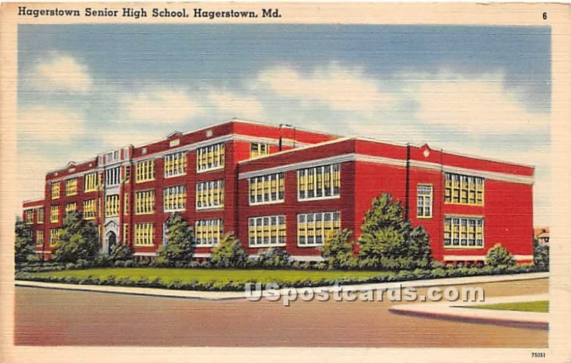 Hagerstown Senior High School in Hagerstown, Maryland