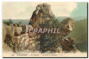 Old postcard Gerardmer La Schlucht La Roche Camel