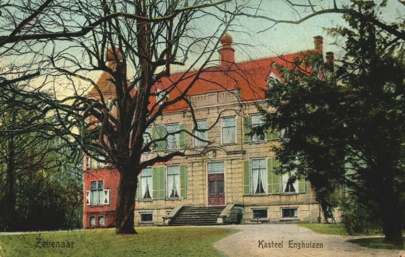 Netherlands Zevenaar Kasteel Enghuizen Vintage Postcard 03.79