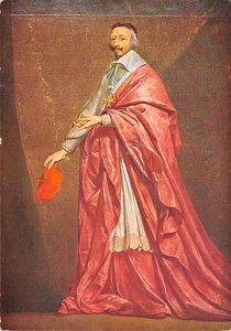 Portrait du Cardinal de Richeileu Champaigne France Unused 