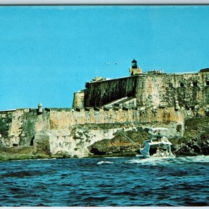 c1960s San Juan, PR Castillo San Felipe del Morro Star Fort Ancient Battery A235