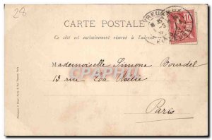 Old Postcard Evreux Tour L & # 39horloge