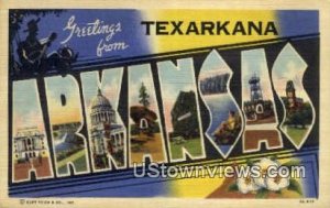 Greetings from Arkansas Postcard