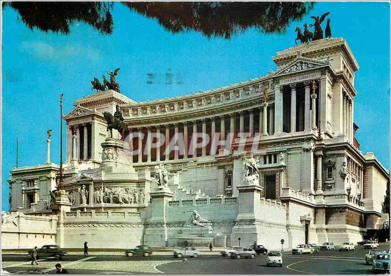 Postcard Modern Rome Vittorio Emanuelle II Monument