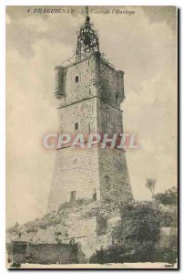 Old Postcard Draguignan The Clock Tower