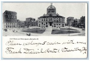Lexington Kentucky KY Postcard Court House And Public Square View c1905 Antique