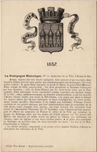 CPA La Bourgogne Historique - Armoire de la Ville d'Arnay-le-DUC (116057)