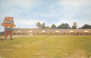 Bragg Motel 37 miles south of Balitmore - Baltimore, Maryland MD Postcard