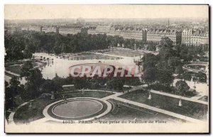 Old Postcard Paris Louvre View from Flora Pavilion