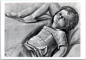 M-66418 Studies for a recumbent Figure of Infant Christ By G Bellini England