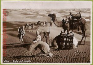 af6525 - LIBYA - VINTAGE POSTCARD - ETHNIC Costumes-