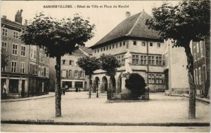 CPA RAMBERVILLERS - Hotel de la ville et place (119846)