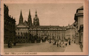 Czech Republic Praha Prague Vintage Postcard C062