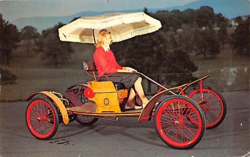 1903 Orient Car and Carriage Caravan Luray Caverns, Virginia, USA 1973 