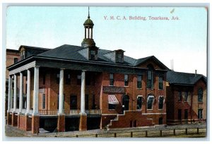 c1910 YMCA Building Exterior View Texarkana Arkansas AR Vintage Antique Postcard