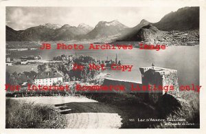 France, Annecy, RPPC, Lac D'Annecy-Talldires, Photo No 151