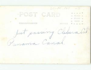 Pre-1949 rppc NICE VIEW Panama Canal Zone Panama i3876