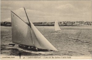 CPA SAINT-SERVAN-sur-MER L'Anse des Bas-Sablons a Maree Haute (1251395)