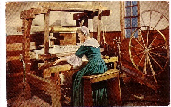 Woman Weaving, Williamsburg, Virginia, Used