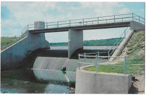 Tobyhanna State Park Dam in Pocono Mountains Pennsylvania