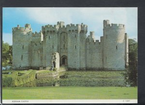 Sussex Postcard - Bodiam Castle, Built in The 14th Century  RR7092