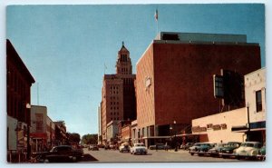 ROCHESTER, MN Minnesota ~ SECOND STREET SCENE  c1950s  Cars Postcard